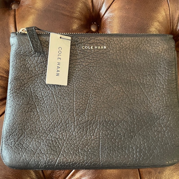 Cole Haan Leather Pouch - Picture 1 of 4